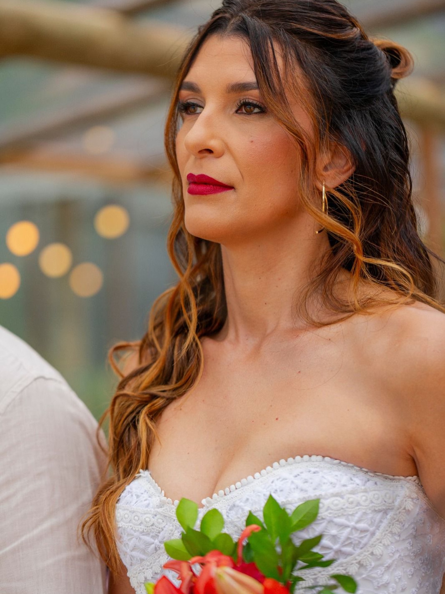 Noiva com make profissional — Gal Studio